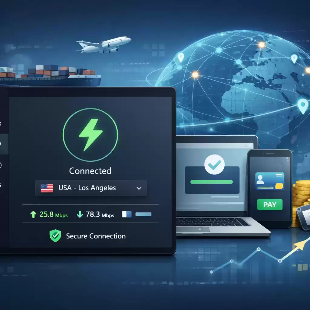 跨境支付加载慢？快连让交易安全又迅速