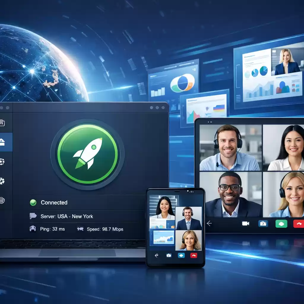 远程会议不卡顿，快连让沟通更顺畅，远程会议怎么使用