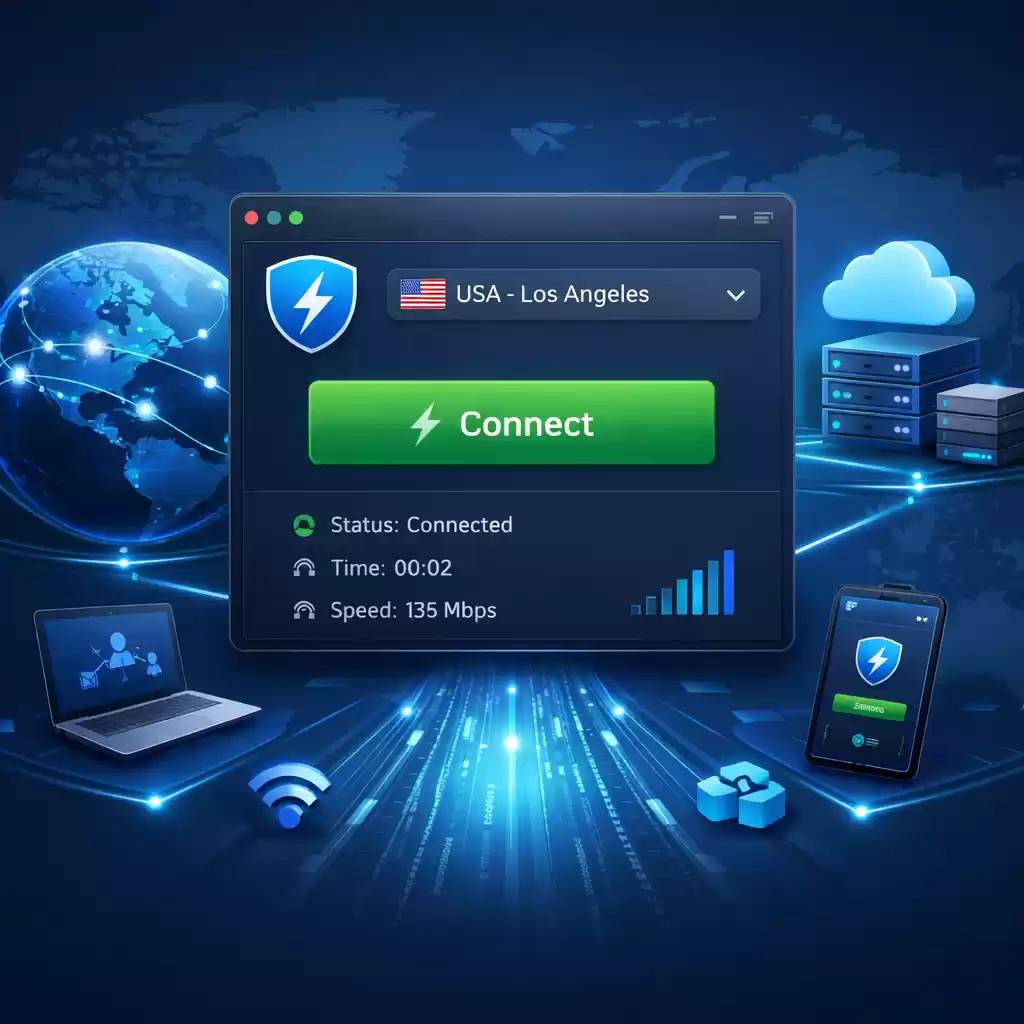 全球加速器背后的黑科技：快连如何实现“秒连”海外服务器？