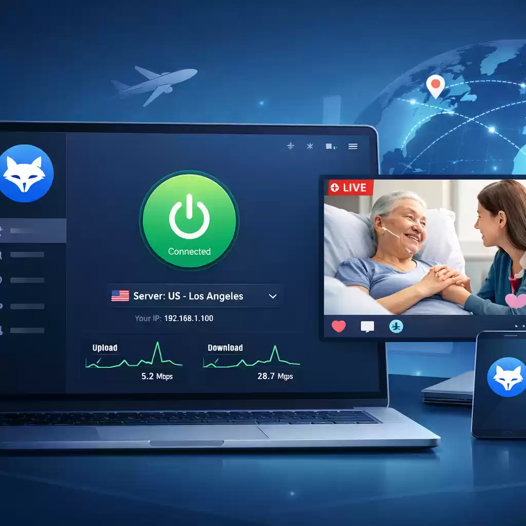 快连上网加速器：让海外临终感恩直播温暖全球