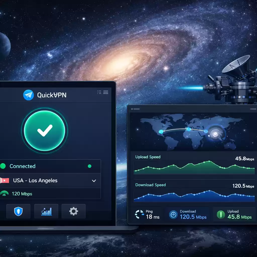 快连全球加速器：在仙女座星系通信模拟中的卓越表现
