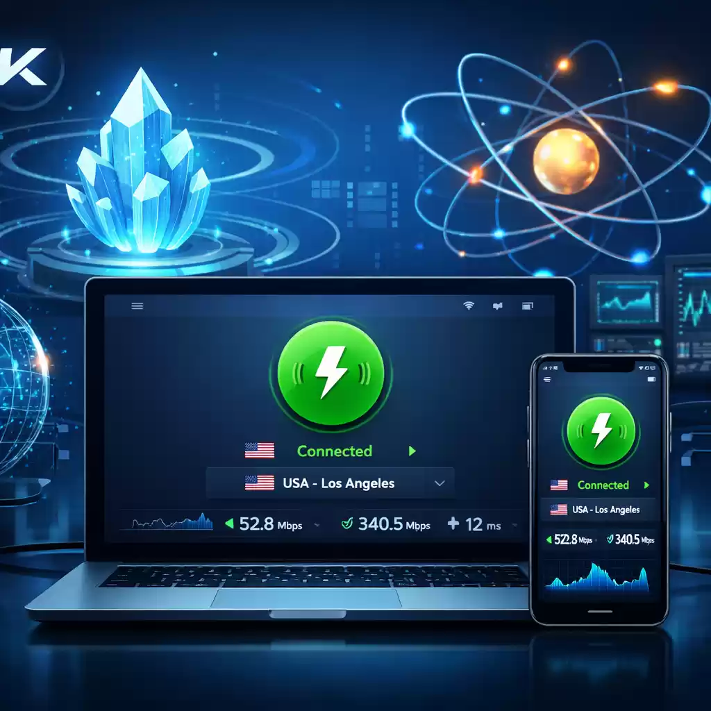 快连全球加速器：在时间晶体实验中的卓越数据同步表现