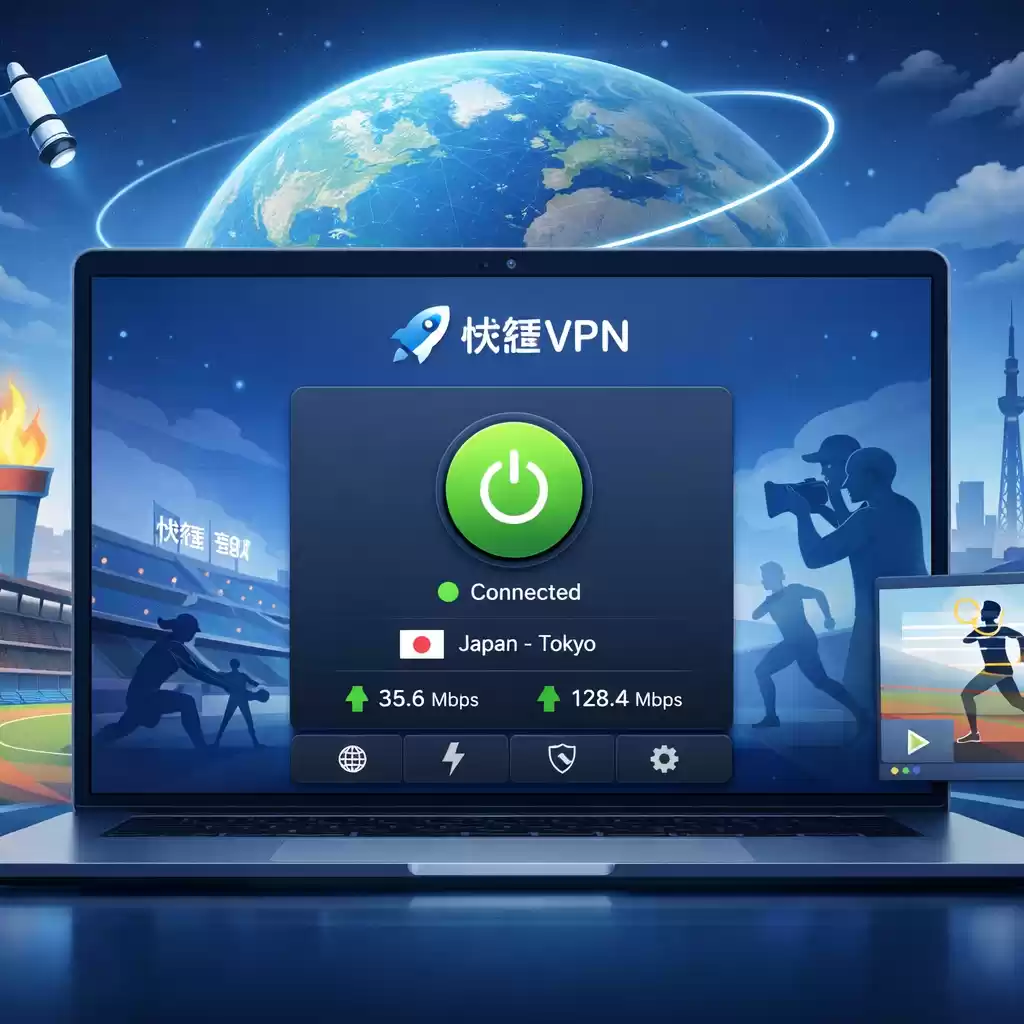 快连全球加速器：奥运报道的加速引擎