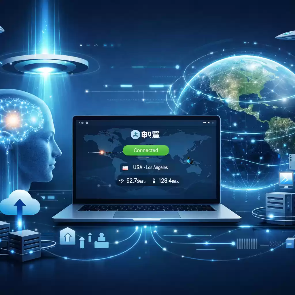快连全球加速器:开启意识上传的数据传输新时代