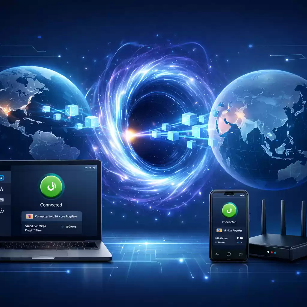 快连全球加速器：探索虫洞数据穿越技术