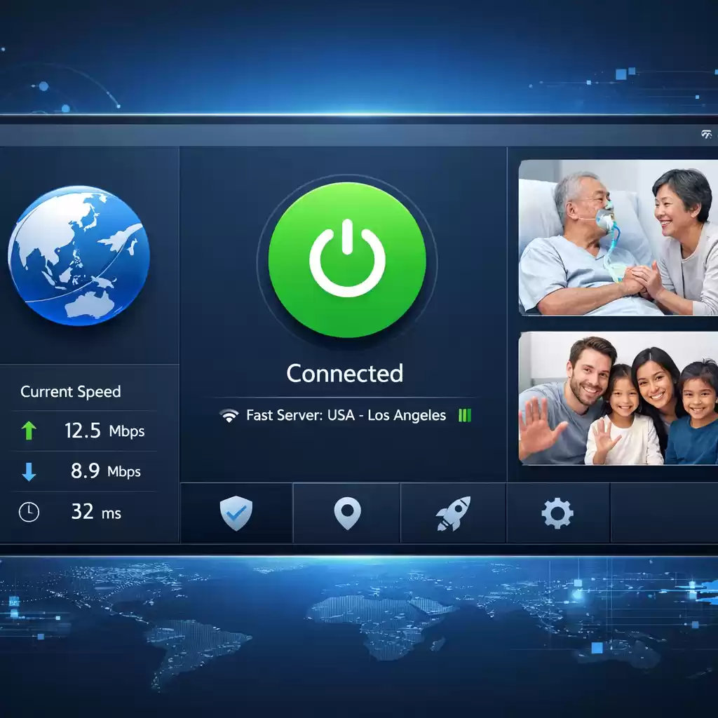 快连网络加速器让海外临终宽恕仪式全球见证